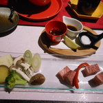 金蘭荘 花山 - ～”郡山ブランド牛”　うねめ牛のステーキ～　2014.10