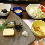 金蘭荘 花山 - 朝食の御膳　2014.10