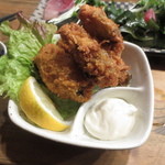 立ち呑みのさのや - カキフライ タルタル 280円(2015.12)