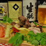 一膳飯屋 八起 - 2016年春メニュー、春野菜と豚肉のコンフィー。