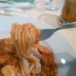カプリチョーザ イオンタウン七光台店 - トマトとニンニクのスパゲティ　パスタ