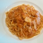 カプリチョーザ イオンタウン七光台店 - トマトとニンニクのスパゲティ