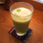 クルミドコーヒー - クルミドメロンソーダ(550円)