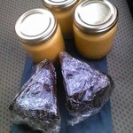 オモヤキッチン - かぼちゃのプリン¥400＆チョコレートケーキ¥250　Takeout　2016.3