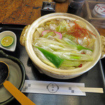 みのや - 牛モツ煮込みうどん、特別Ｖｅｒ。