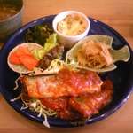 オモヤキッチン - サンマのトマトソース煮  ズーム¥750　2016.3.3