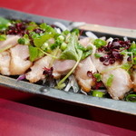 ゆめゆめ - 鶏たたき1100円をハーフで