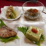 ゆめゆめ - お通しも手が込んでます