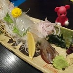 幸せ料理　きたはち - 泳ぎイカ