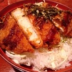 Tenchi Housaku - もち豚ソースかつ丼…税込1200円