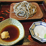 手造りそば 打墨庵 加瀬 - あらびき太切りそば