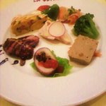 前菜の盛り合わせ