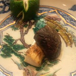 割烹 やました - 10.8.17焼き松茸