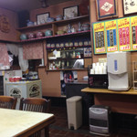 ジュー文華 - 古いが整った店内