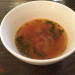 boji - ランチについてくるスープ2016.3撮影