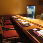 一心鮨 光洋 - カウンター席