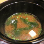 一心鮨 光洋 - 味噌汁