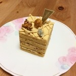 菓子巧房　ほほえみ - 昨日のお雛様ケーキ第二弾。キャラメルケーキ