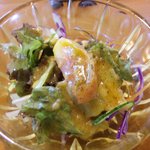 キッチン カトウ - ハヤシライスについているサラダ