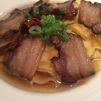 上海料理 四季陸氏厨房 - 醤肉のうまみが干豆腐にっっ！