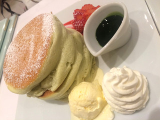 furu-ru - 祇園店限定！お抹茶パンケーキ