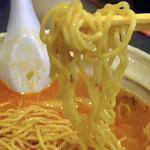 らーめん 三日月 - 辛みそらーめん850円＋ライス200円