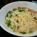 麺屋 銀次郎 - 餃子定食の塩豚骨大盛