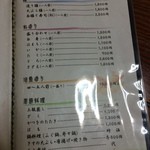 寿司.割烹 海徳 - メニュー3