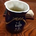 寿司.割烹 海徳 - お茶/布おしぼり