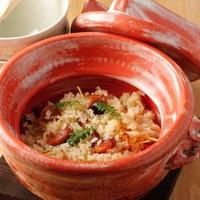 炊き立て土鍋ご飯