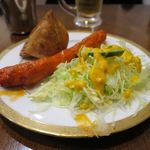 チャイカフェ - サモサ、シーカバブ_2016/03