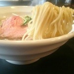 丿貫 - マッドクラブそば・ウズラの味玉