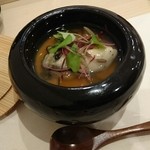 あま木 - 2016年3月 牡蠣の茶碗蒸し
      