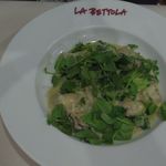 ラ・ベットラ・ダ・オチアイ - 牡蠣とクレソンのリゾット
