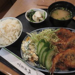 ドミニカ - イワシフライ定食500円