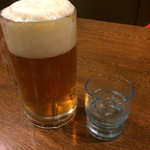 びっくりドンキー - ドンキーオーガニックビール大 ¥1175