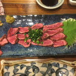 ずみっ！！酒場 やまといも - いちぼステーキ  だったはず (^_^;)