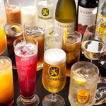 Various cocktails