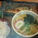 まさむね - 焼き魚定食（鯖）