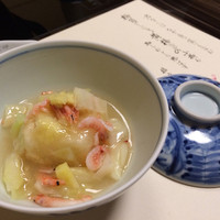梅の花 本町店 - 揚げ出し餅かな？桜エビもたっぷり