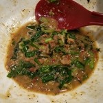 麺屋やまひで - タレは前回と比較したら少ない