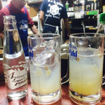 みたかや酒場 - 生グレープフルーツハイ　400円