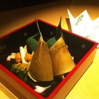 妙見石原荘 食菜石蔵 - 筍イカ木の芽味噌和え花弁百合根
