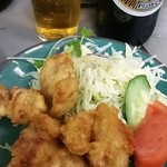 大養軒 - とり天ハーフ390円