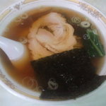 手のべ華ざん - 中華ラーメン\380