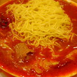 双龍居 - 後半はたまご麺を投入（プラス150円）