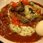 夏期限定の冷し夏野菜カレー