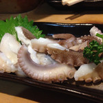 夢乃家 - イイダコはさっと湯通し