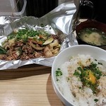 鉄板屋 いっちゃん - 極飯定食　590円
