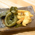 はてなのちゃわん - ご飯には お漬け物つき♪